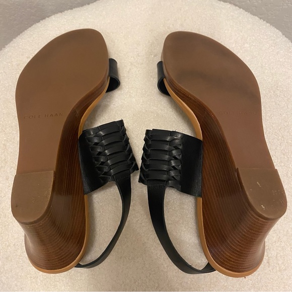 Cole Haan Paiva Grand Slingback Wedge Sandals Size 9.5B - Picture 8 of 11